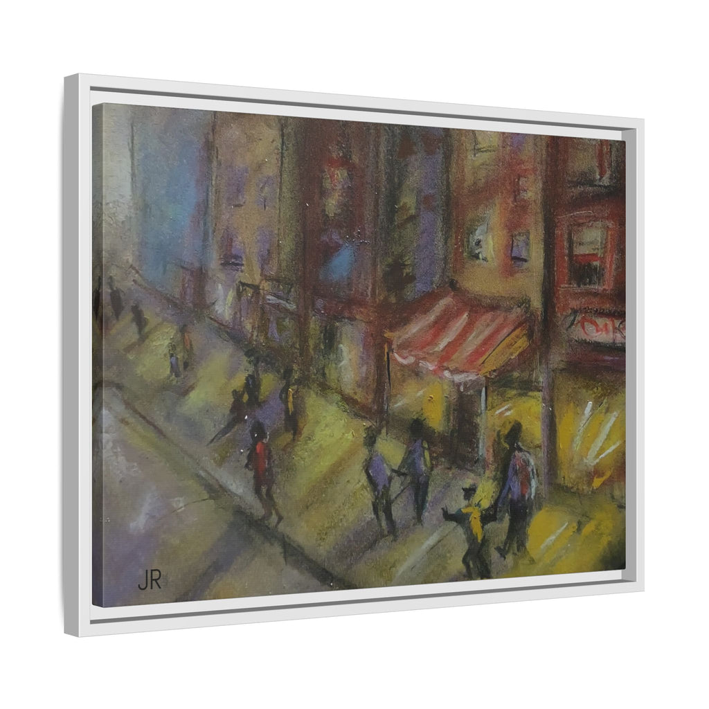 Copy of Framed Canvas Print - Colorful Bell Peppers Still Life