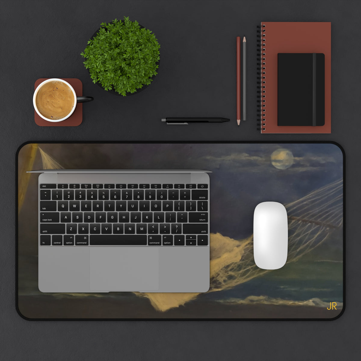Oceanside hammock desk mat