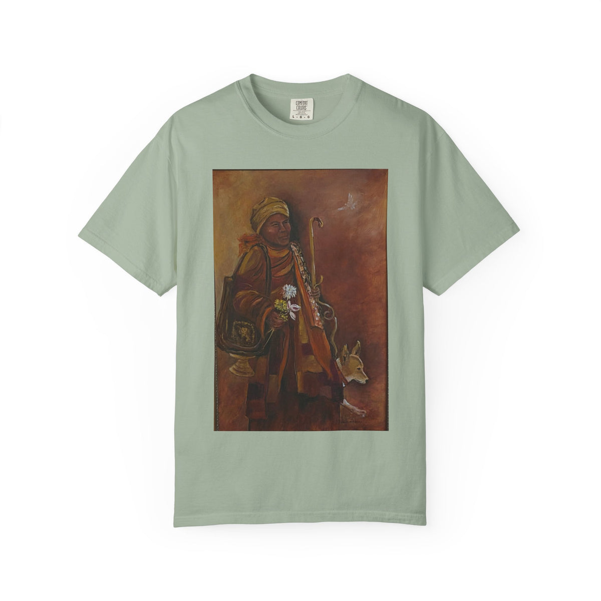 Walk for Peace T-Shirt — Monk Art Graphic Tee