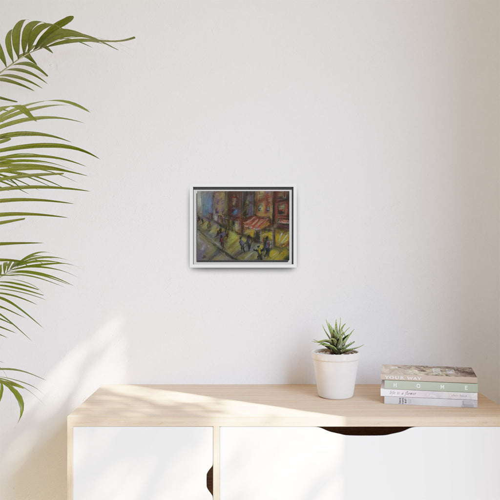 Copy of Framed Canvas Print - Colorful Bell Peppers Still Life