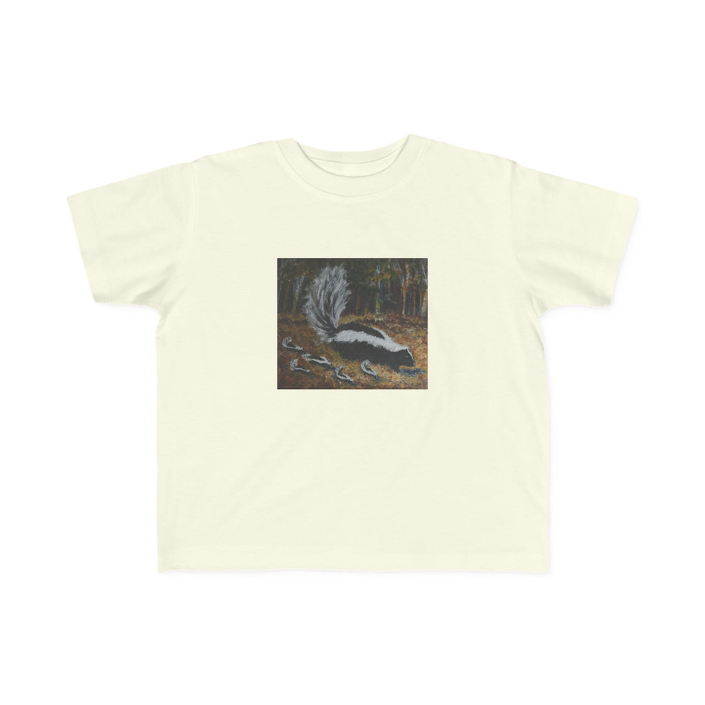 Skunk Family Toddler Tee — Cute Woodland Animal T-Shirt for Kids