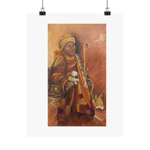 "The Dove", JR original, printed poster