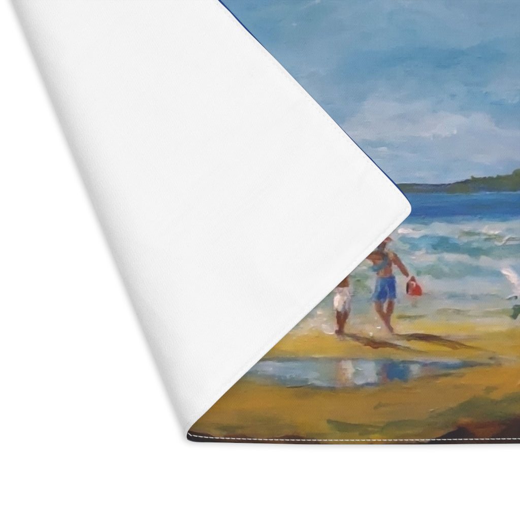 Beach Scene Coastal Placemat l Cotton Sold individually
