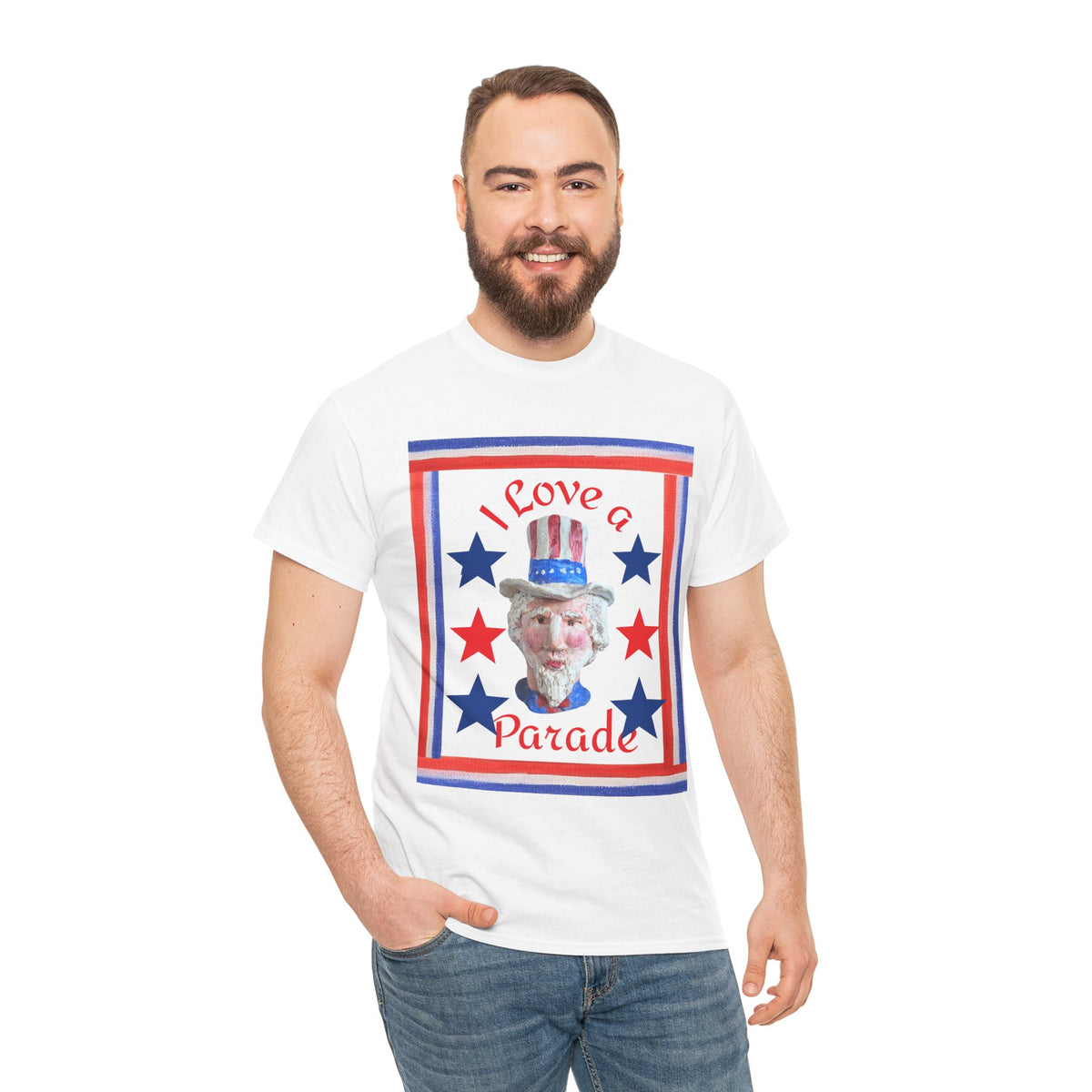 Patriotic Parade T-Shirt —  Uncle Sam Design