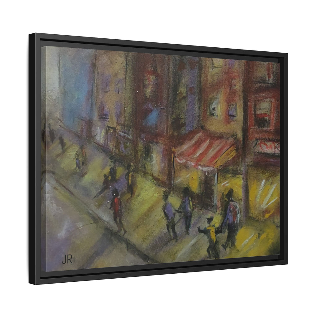 Copy of Framed Canvas Print - Colorful Bell Peppers Still Life