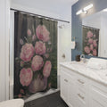 Pink Peonies Shower Curtain, Floral Still Life
