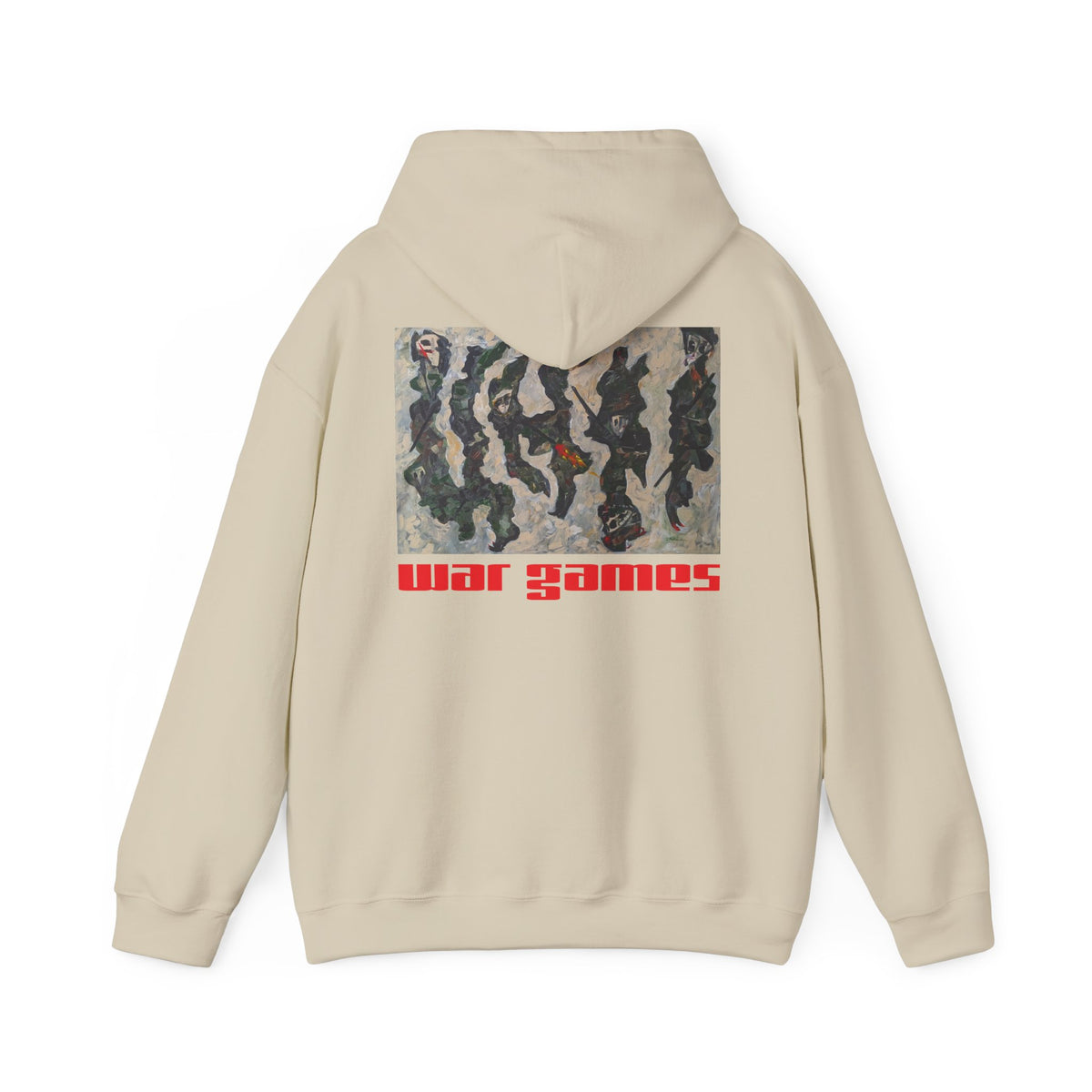 War Games Military Art Hoodie