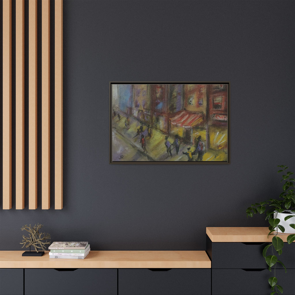 Copy of Framed Canvas Print - Colorful Bell Peppers Still Life