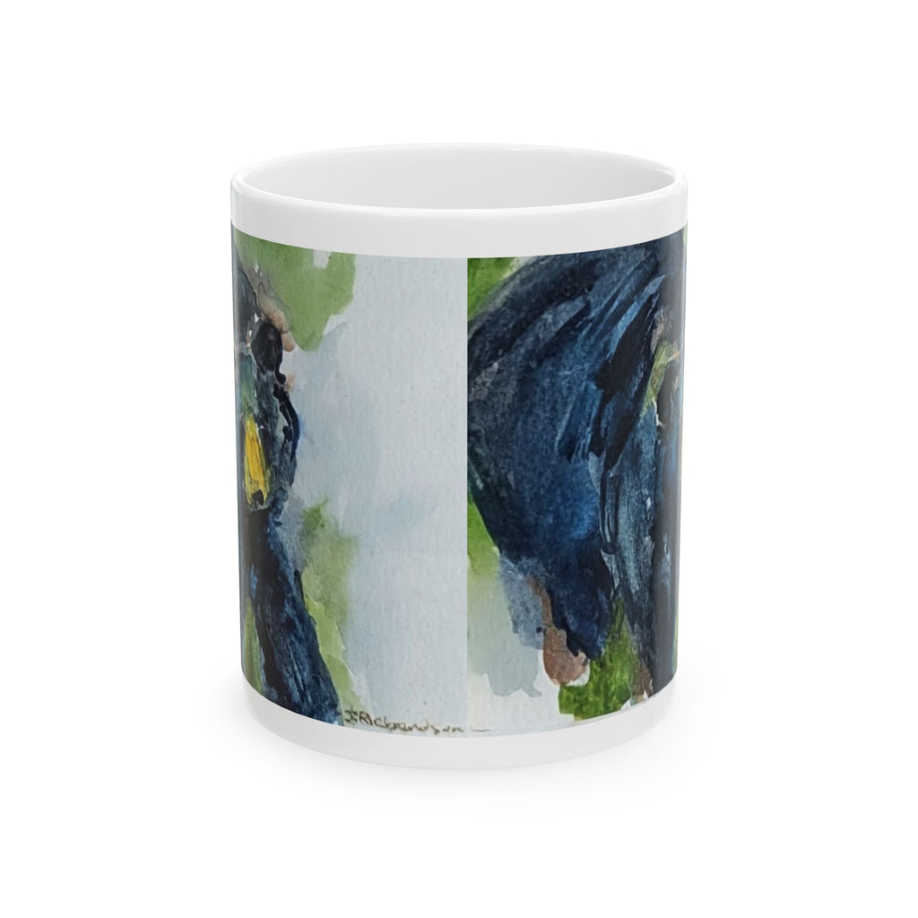 Black bear Ceramic Mug   11oz 15oz