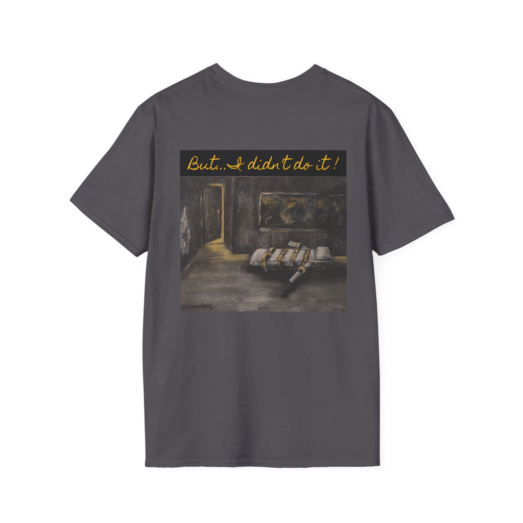 Death Row T-Shirt — "I Didn't Do It!" Unisex Tee