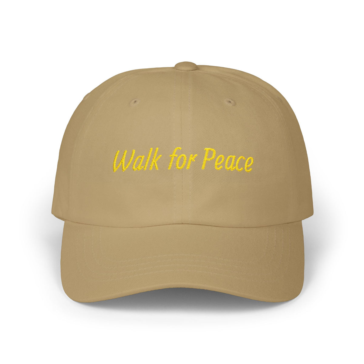 Peace Embroidered cap