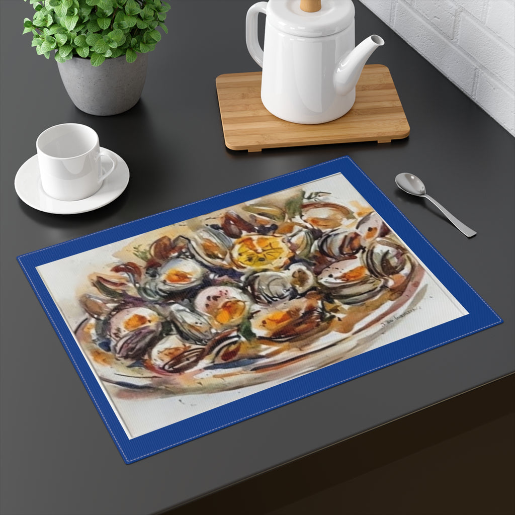 Seafood Platter Placemat Sold individually