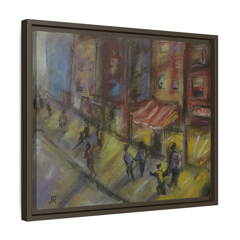Copy of Framed Canvas Print - Colorful Bell Peppers Still Life