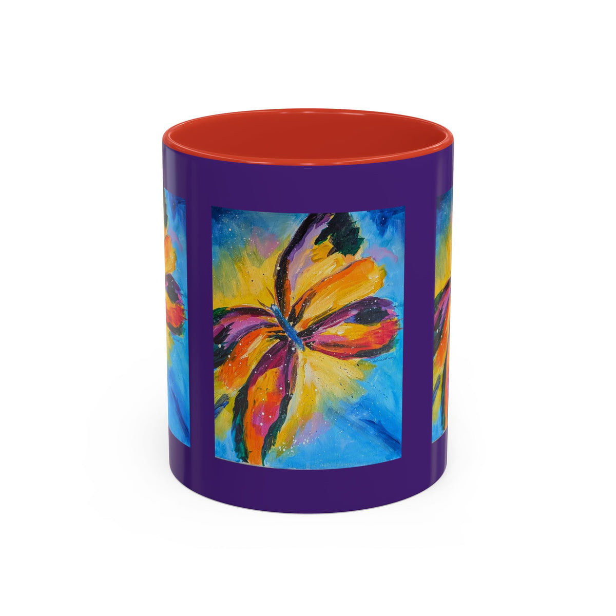 Butterfly Accent Coffee Mug Gift