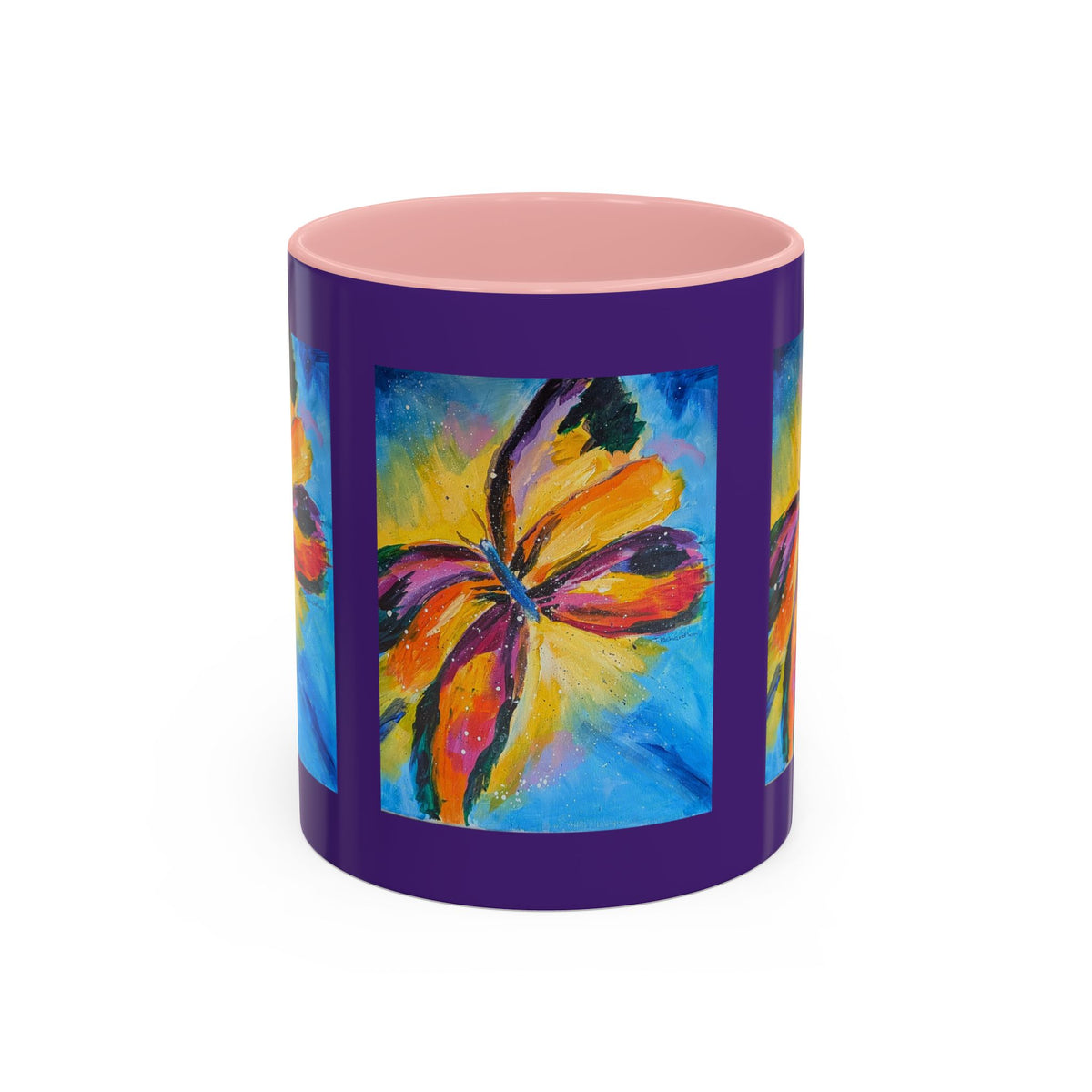 Butterfly Accent Coffee Mug Gift