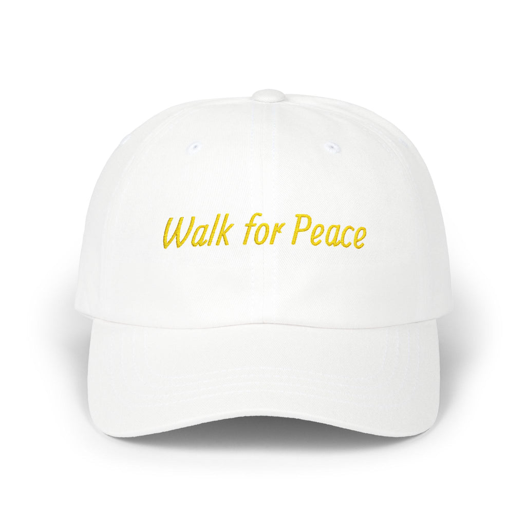 Peace Embroidered cap