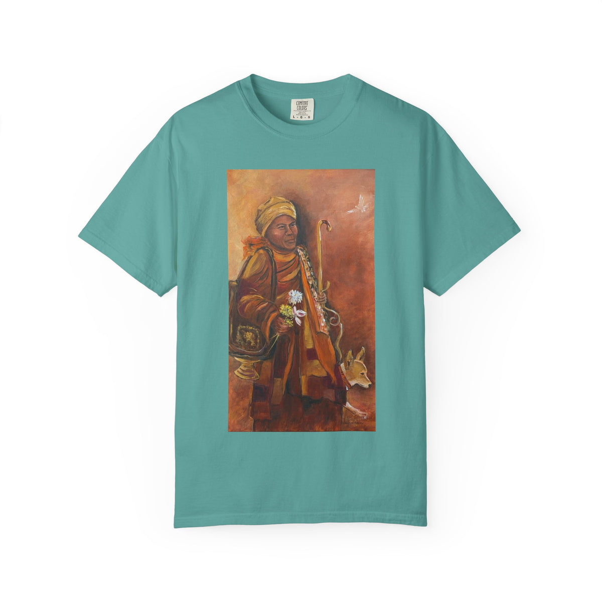 Walk for Peace T-Shirt — Monk Art Graphic Tee