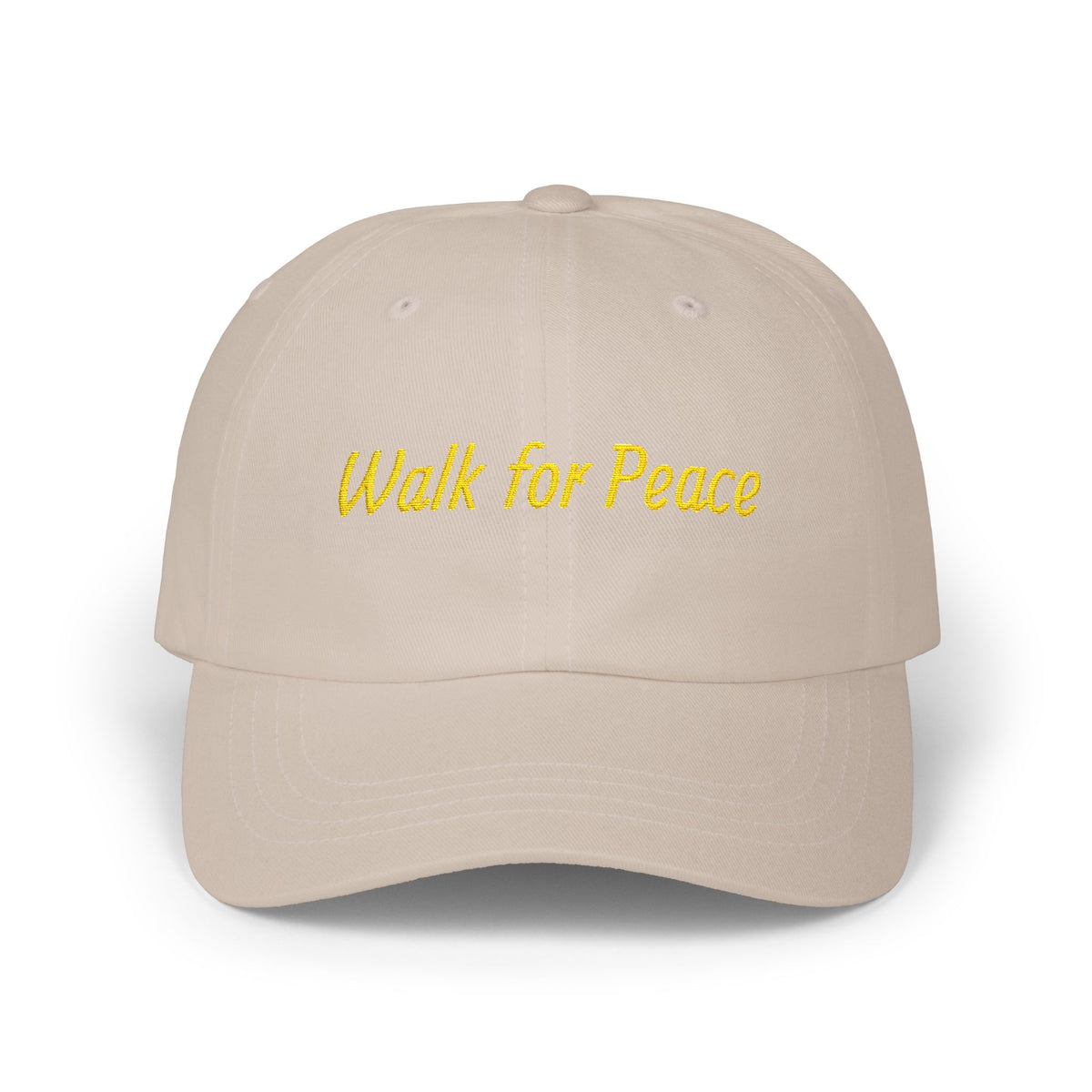 Peace Embroidered cap