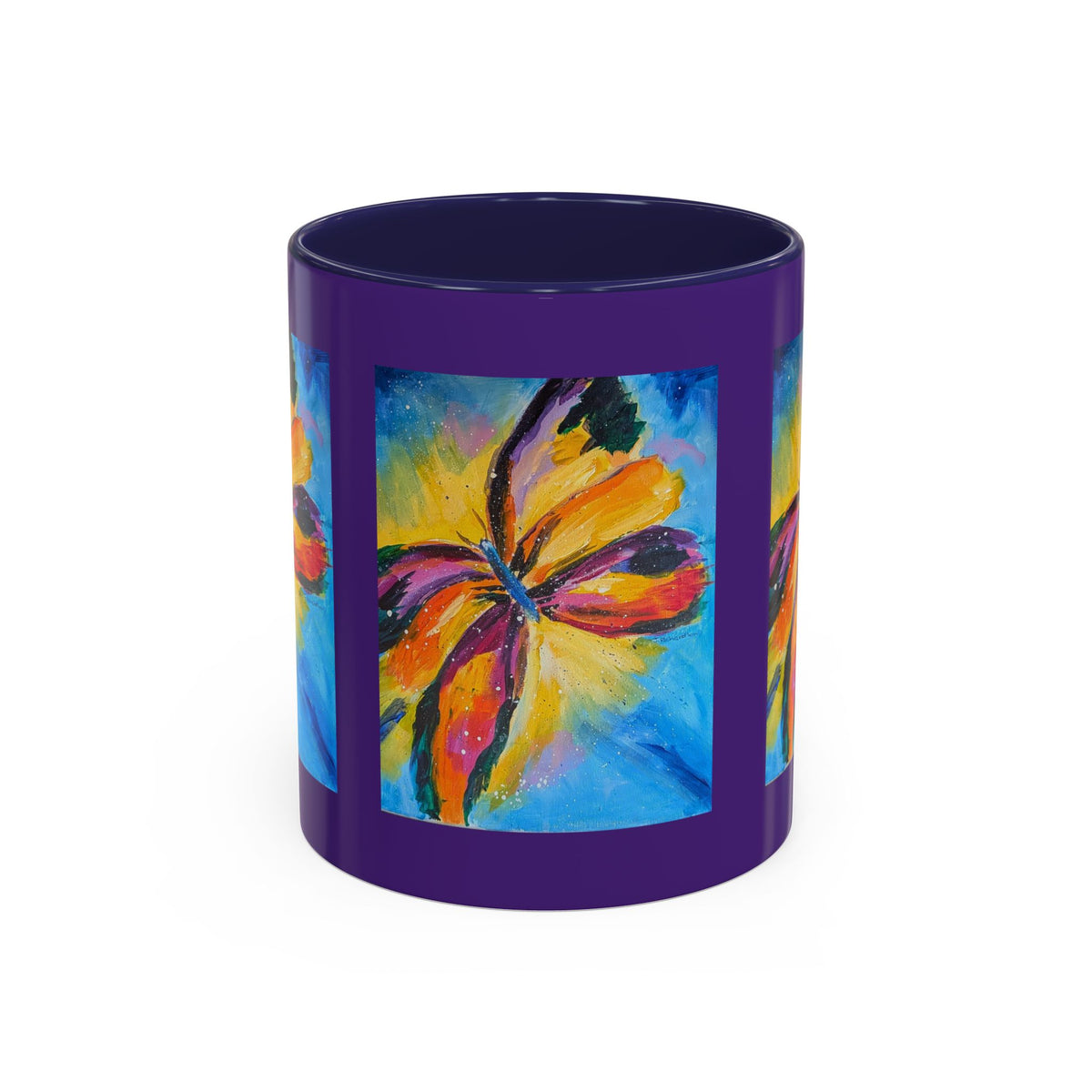 Butterfly Accent Coffee Mug Gift