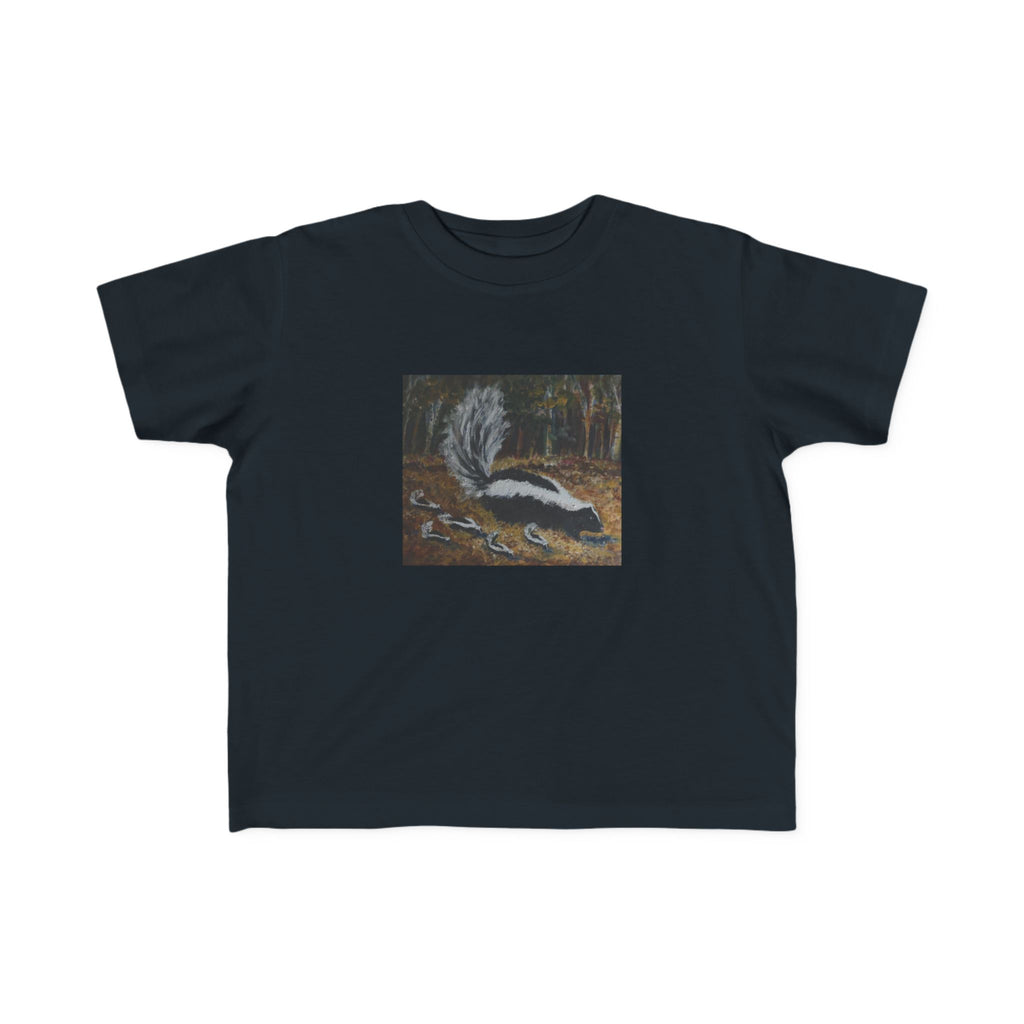 Skunk Family Toddler Tee — Cute Woodland Animal T-Shirt for Kids
