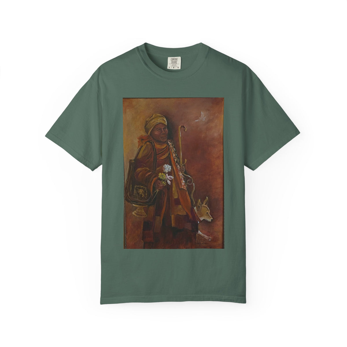 Walk for Peace T-Shirt — Monk Art Graphic Tee