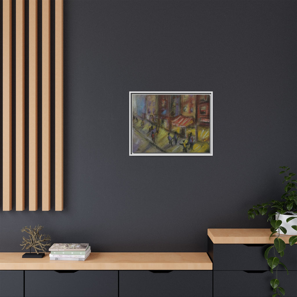 Copy of Framed Canvas Print - Colorful Bell Peppers Still Life