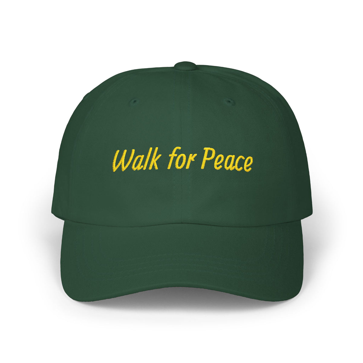 Peace Embroidered cap