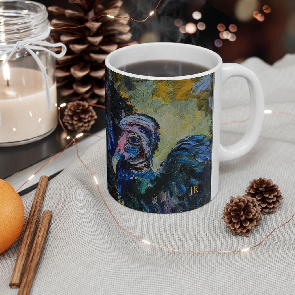 Vulture portraits Ceramic Mug –  (11oz & 15oz)